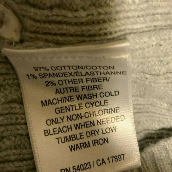 Old Navy Sweater Womens Size X-Large Scoop Neck Breathable Knitted Gray Pullover - Picture 5 of 5